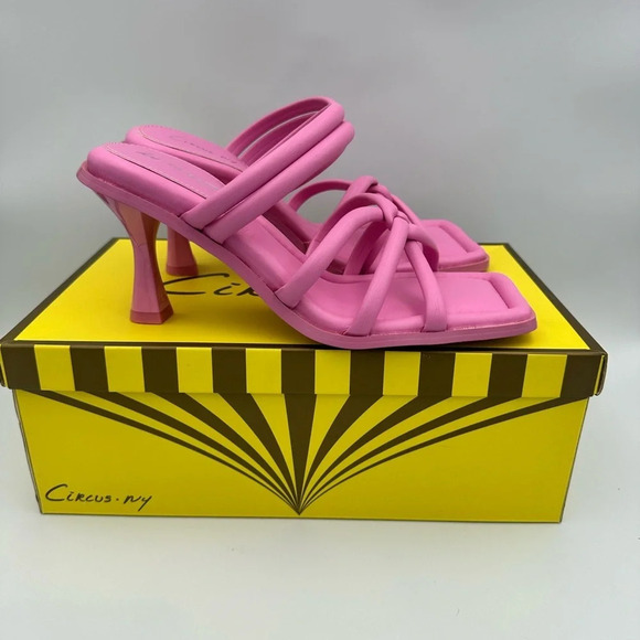 New Circus by Sam Edelman Savanna Pink Carnation Heels‎ 8 - Picture 1 of 8